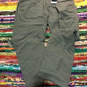 NWT Green Hiking Pants Size 2